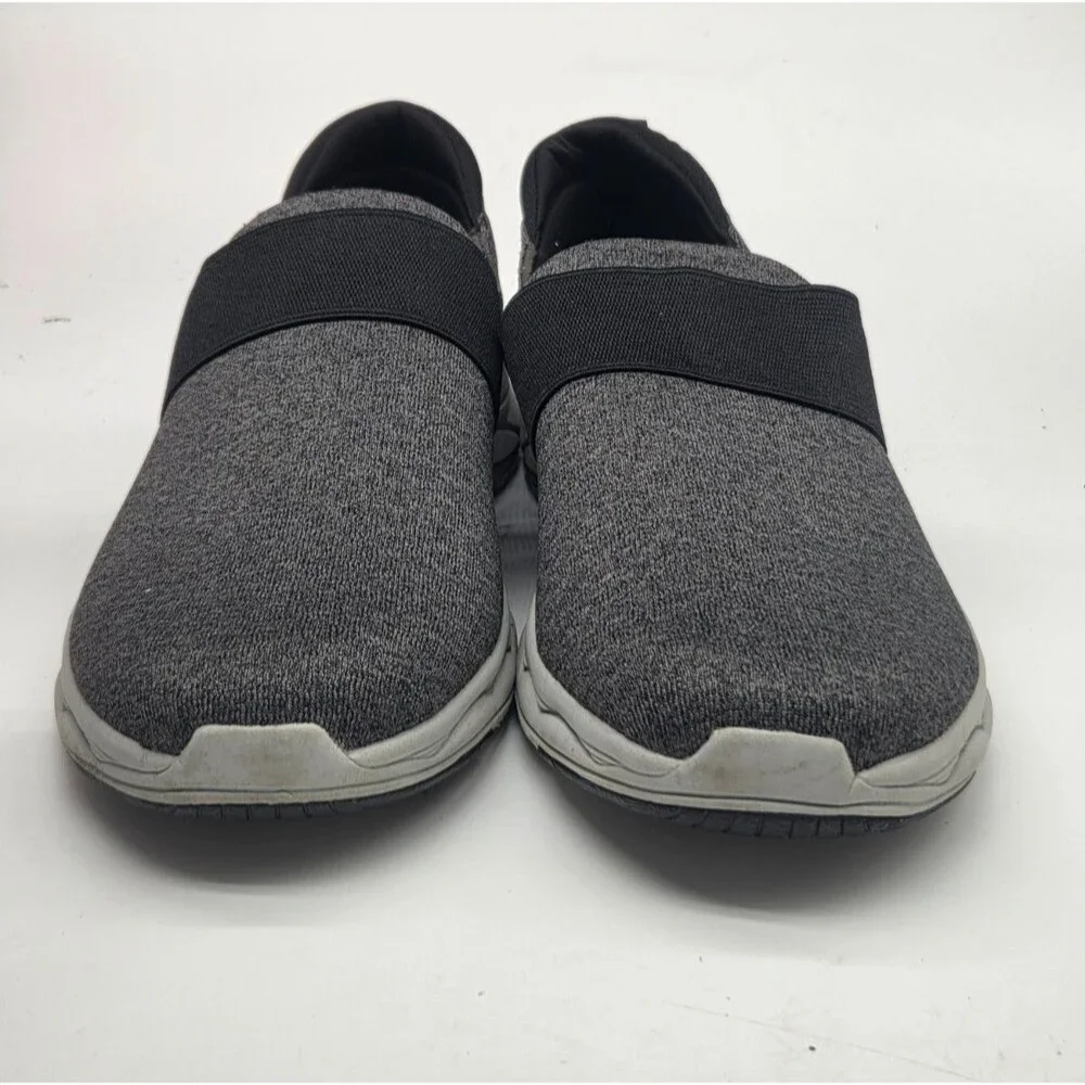 Ryka Shoes Faye Size 10 Gray Slip On Sneakers Comfort Shoes